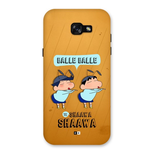 Balle Balle Shinchan Back Case for Galaxy A7 (2017)