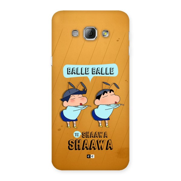 Balle Balle Shinchan Back Case for Galaxy A8