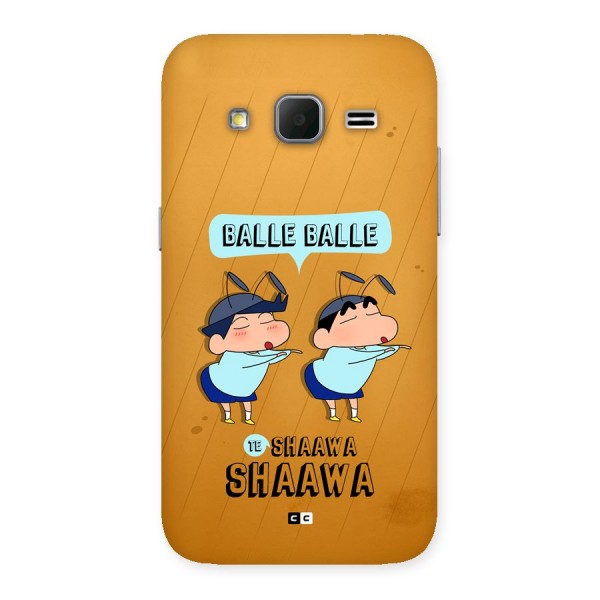 Balle Balle Shinchan Back Case for Galaxy Core Prime