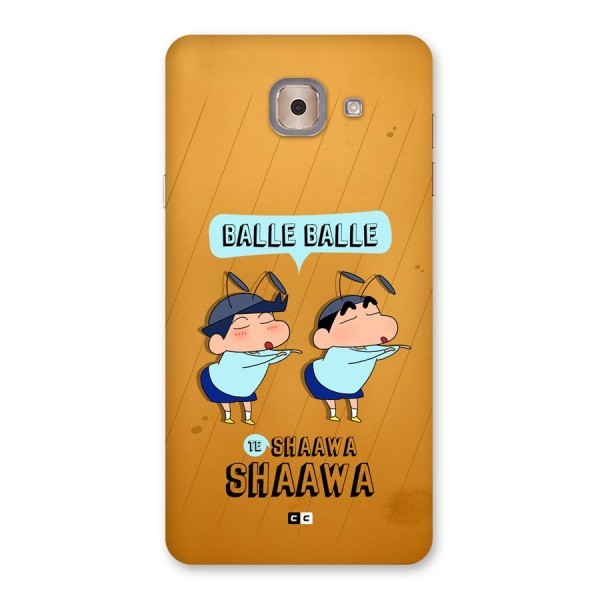 Balle Balle Shinchan Back Case for Galaxy J7 Max