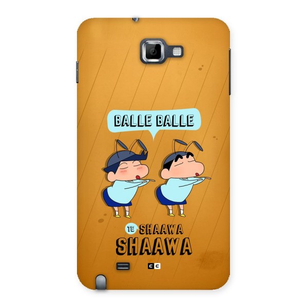 Balle Balle Shinchan Back Case for Galaxy Note