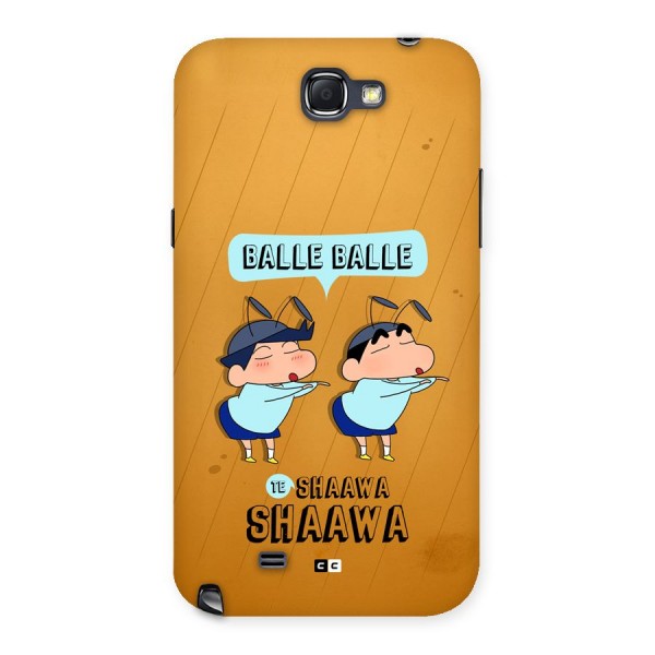 Balle Balle Shinchan Back Case for Galaxy Note 2