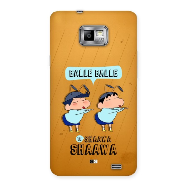 Balle Balle Shinchan Back Case for Galaxy S2