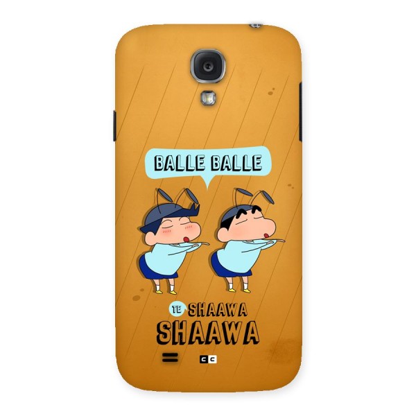 Balle Balle Shinchan Back Case for Galaxy S4
