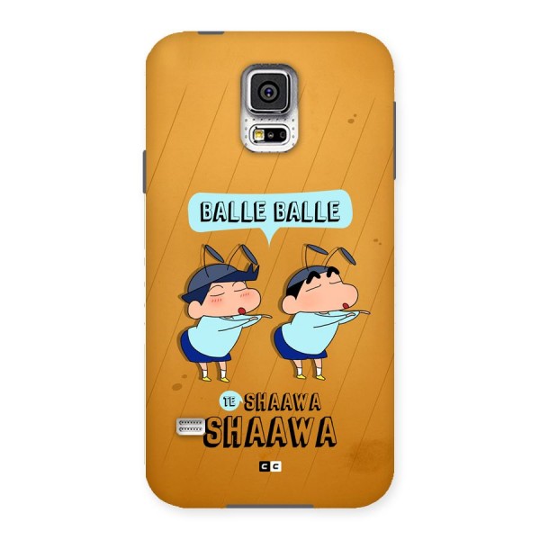 Balle Balle Shinchan Back Case for Galaxy S5