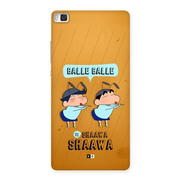 Balle Balle Shinchan Back Case for Huawei P8