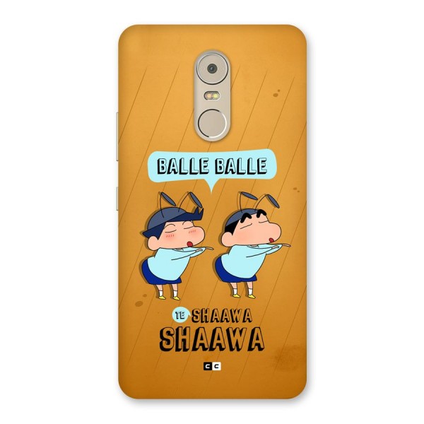 Balle Balle Shinchan Back Case for Lenovo K6 Note