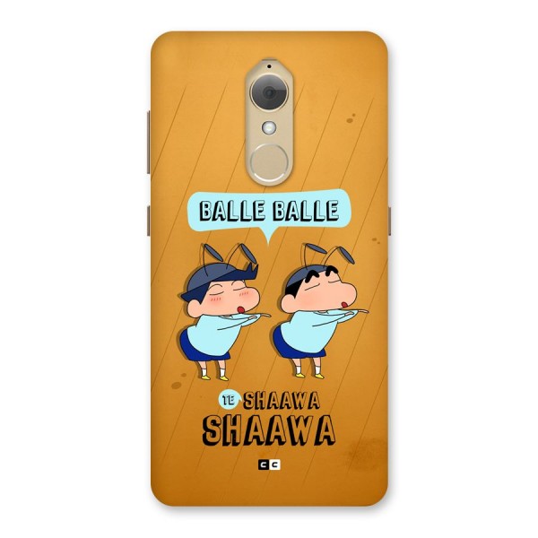 Balle Balle Shinchan Back Case for Lenovo K8