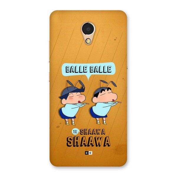 Balle Balle Shinchan Back Case for Lenovo P2