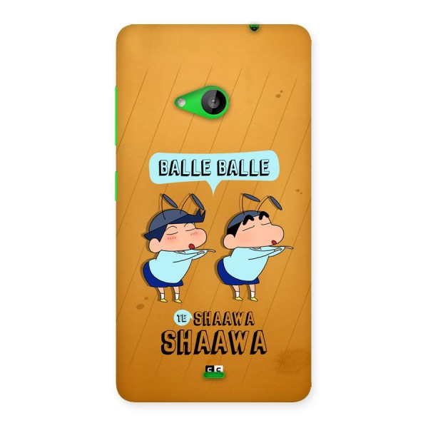 Balle Balle Shinchan Back Case for Lumia 535