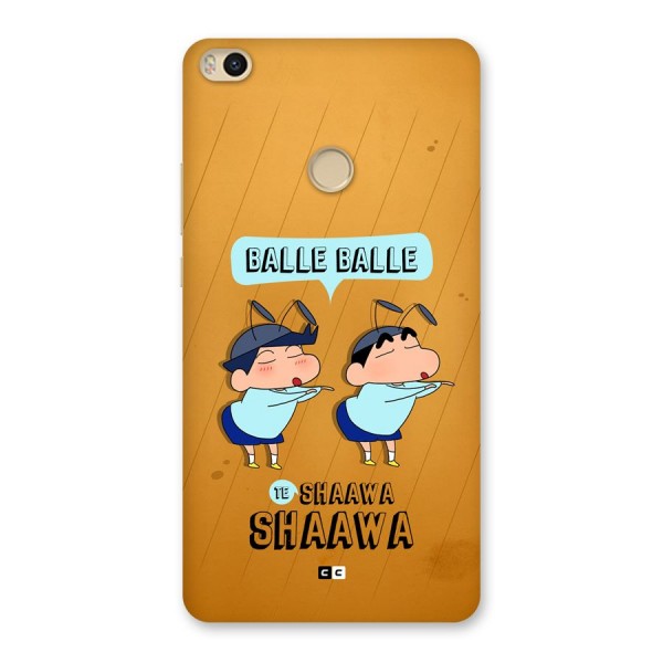 Balle Balle Shinchan Back Case for Mi Max 2