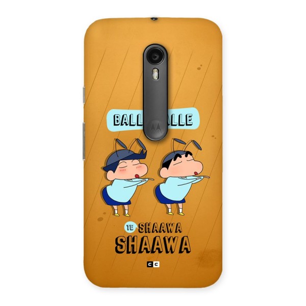 Balle Balle Shinchan Back Case for Moto G3