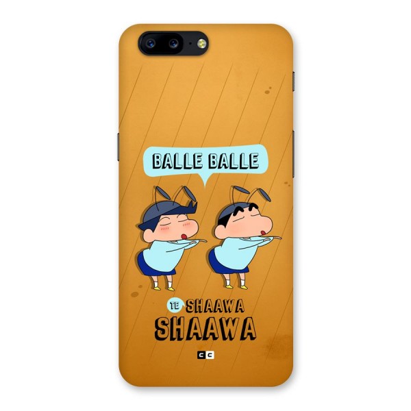 Balle Balle Shinchan Back Case for OnePlus 5