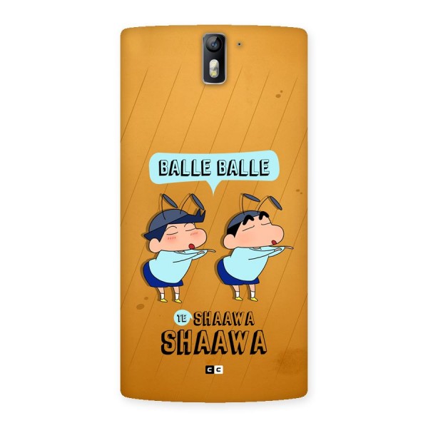 Balle Balle Shinchan Back Case for OnePlus One