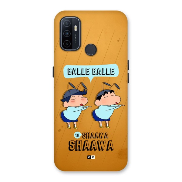Balle Balle Shinchan Back Case for Oppo A32
