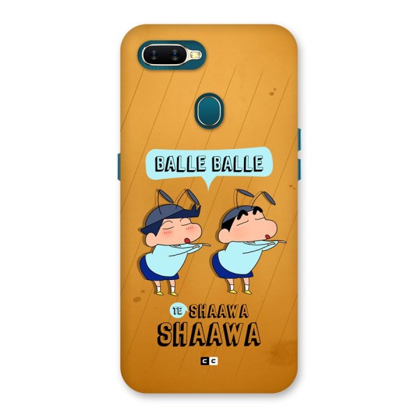 Balle Balle Shinchan Back Case for Oppo A7