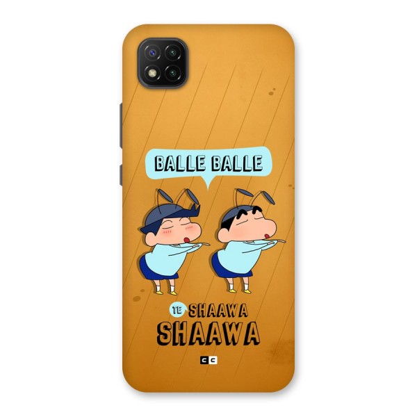 Balle Balle Shinchan Back Case for Poco C3