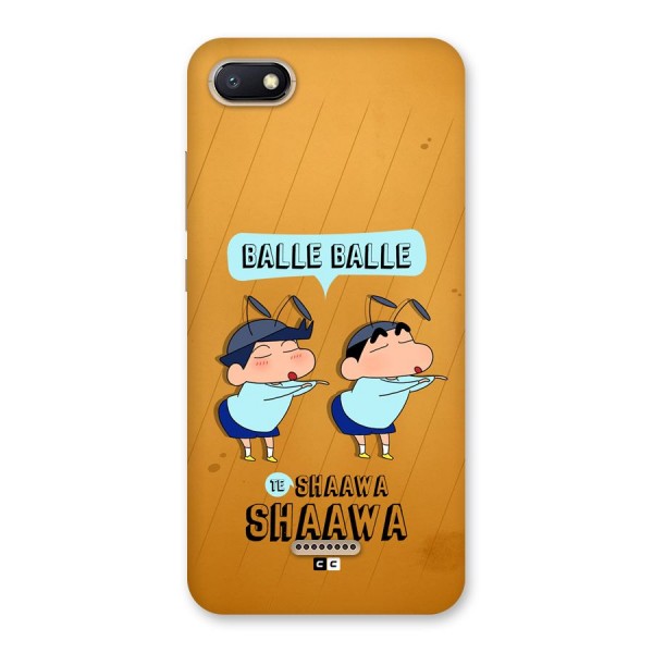 Balle Balle Shinchan Back Case for Redmi 6A