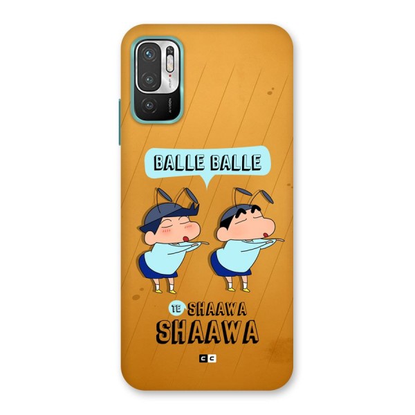 Balle Balle Shinchan Back Case for Redmi Note 10T 5G
