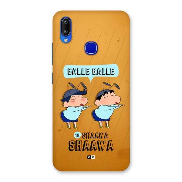 Balle Balle Shinchan Back Case for Vivo Y91