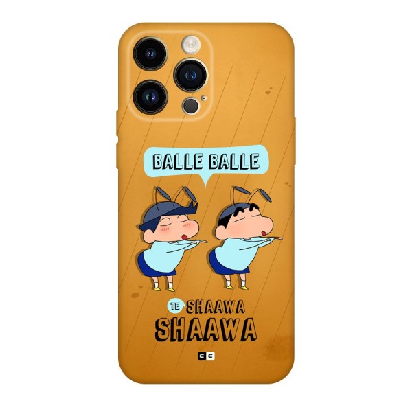 Balle Balle Shinchan Back Case for iPhone 14 Pro Max