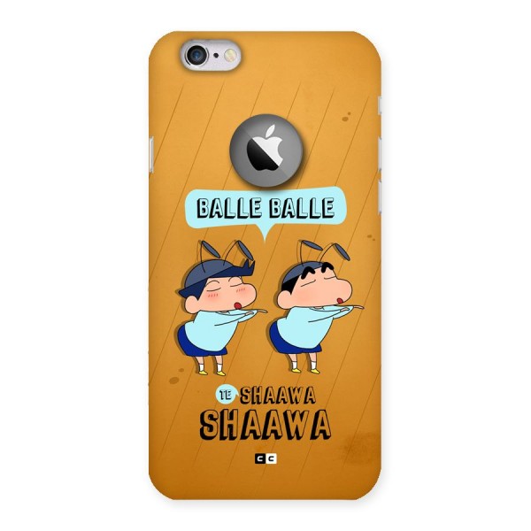 Balle Balle Shinchan Back Case for iPhone 6 Logo Cut