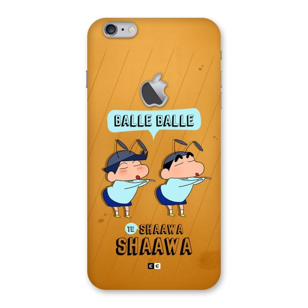Balle Balle Shinchan Back Case for iPhone 6 Plus 6S Plus Logo Cut