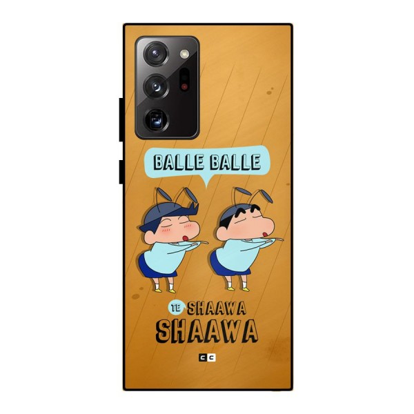 Balle Balle Shinchan Metal Back Case for Galaxy Note 20 Ultra
