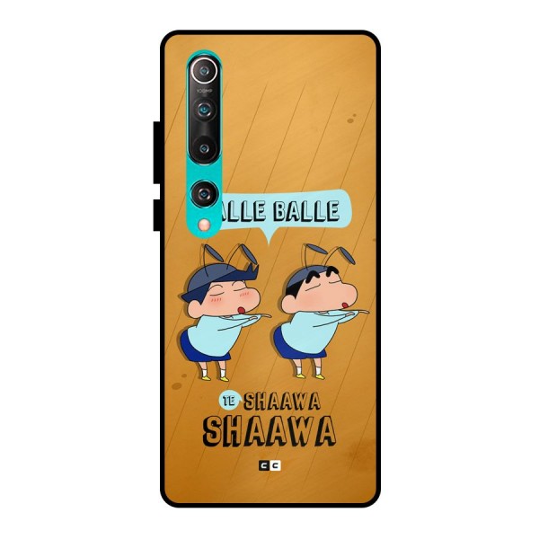 Balle Balle Shinchan Metal Back Case for Mi 10