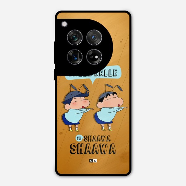 Balle Balle Shinchan Metal Back Case for OnePlus 12