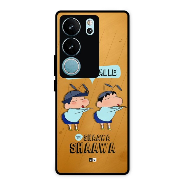 Balle Balle Shinchan Metal Back Case for Vivo V29