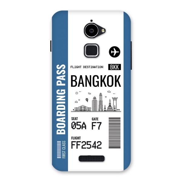 Bangkok Boarding Pass Back Case for Coolpad Note 3 Lite