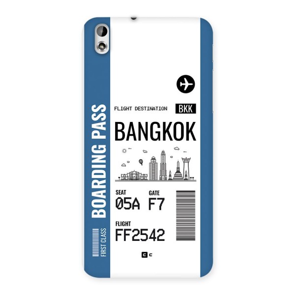 Bangkok Boarding Pass Back Case for Desire 816