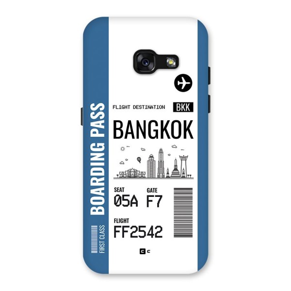 Bangkok Boarding Pass Back Case for Galaxy A3 (2017)