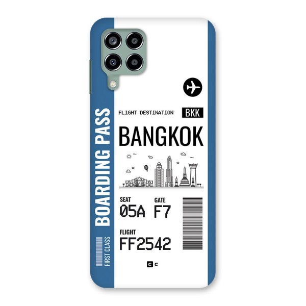 Bangkok Boarding Pass Back Case for Galaxy M33