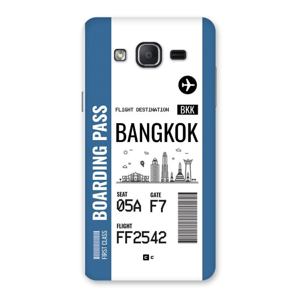 Bangkok Boarding Pass Back Case for Galaxy On7 Pro
