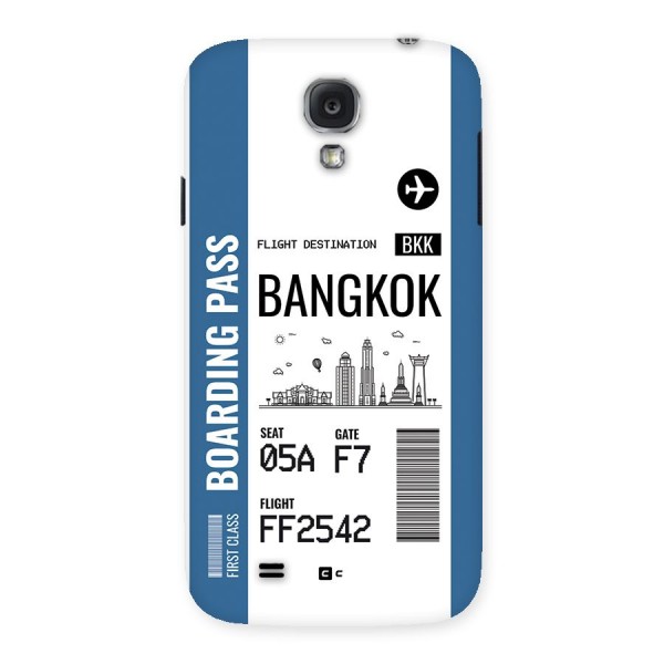 Bangkok Boarding Pass Back Case for Galaxy S4