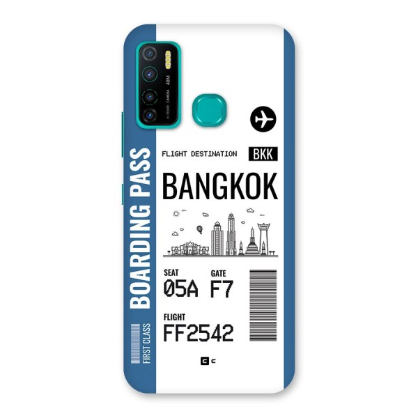 Bangkok Boarding Pass Back Case for Infinix Hot 9 Pro