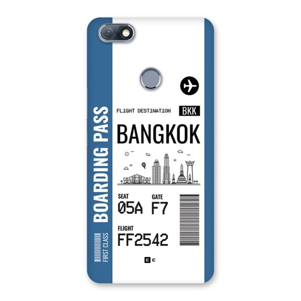 Bangkok Boarding Pass Back Case for Infinix Note 5
