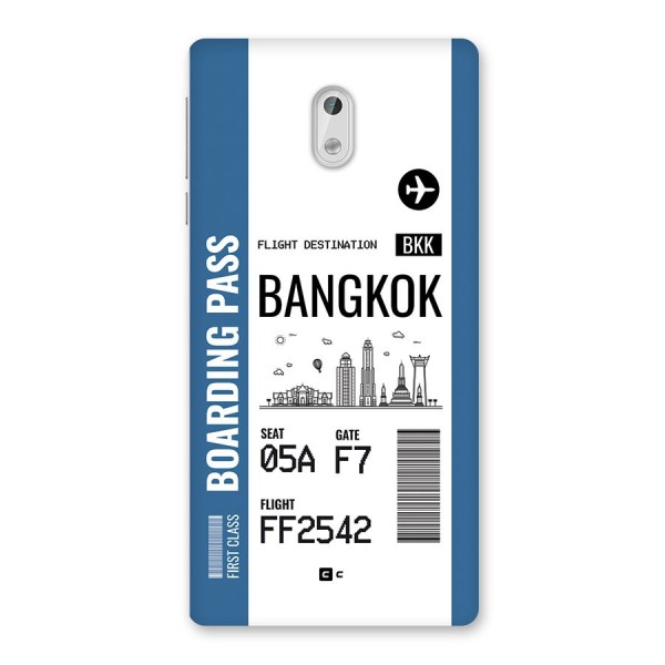 Bangkok Boarding Pass Back Case for Nokia 3