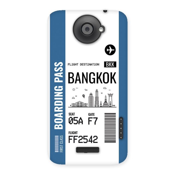 Bangkok Boarding Pass Back Case for One X