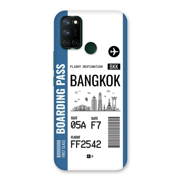 Bangkok Boarding Pass Back Case for Realme C17