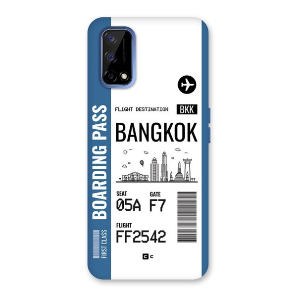 Bangkok Boarding Pass Back Case for Realme Narzo 30 Pro