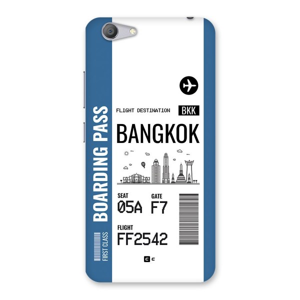 Bangkok Boarding Pass Back Case for Vivo Y53
