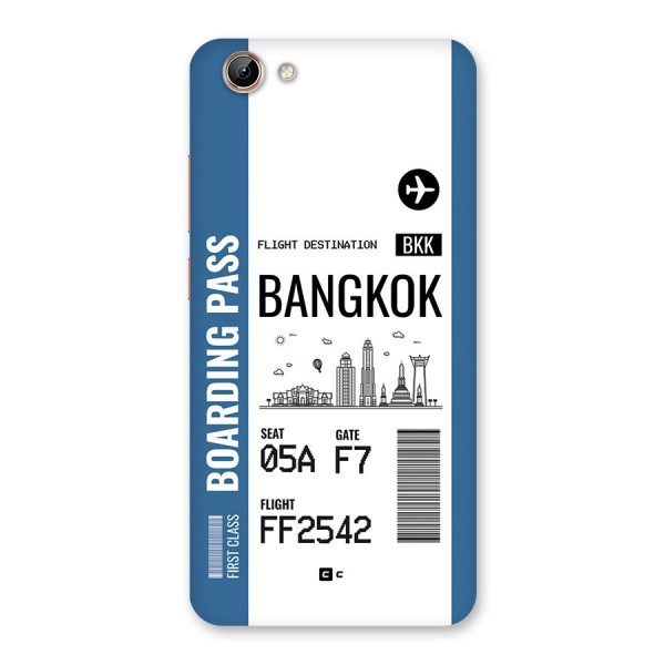 Bangkok Boarding Pass Back Case for Vivo Y71i