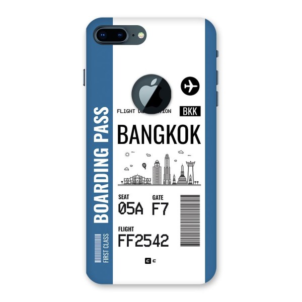 Bangkok Boarding Pass Back Case for iPhone 7 Plus Logo Cut