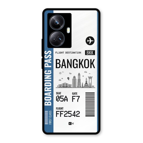 Bangkok Boarding Pass Metal Back Case for Realme 10 Pro Plus
