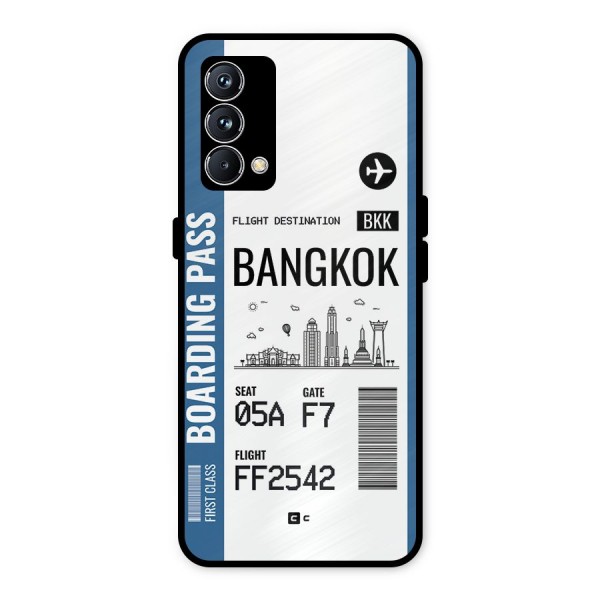 Bangkok Boarding Pass Metal Back Case for Realme GT Master Edition