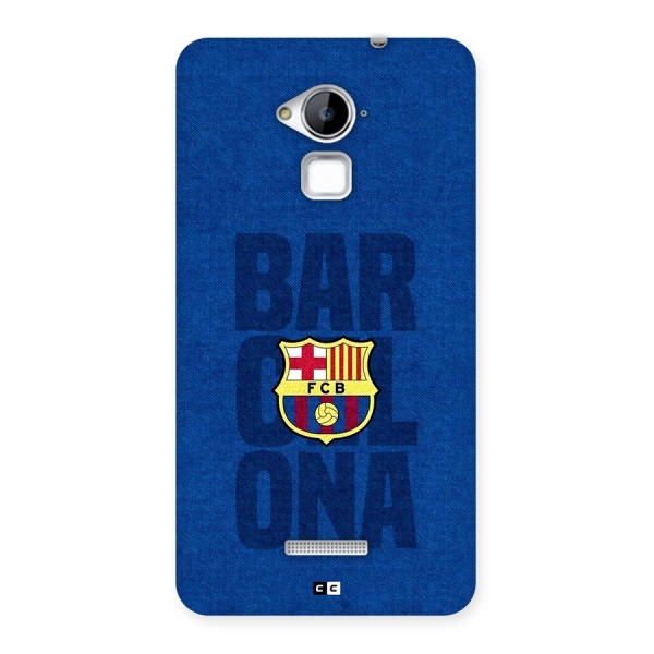 Barcelona Typography Back Case for Coolpad Note 3
