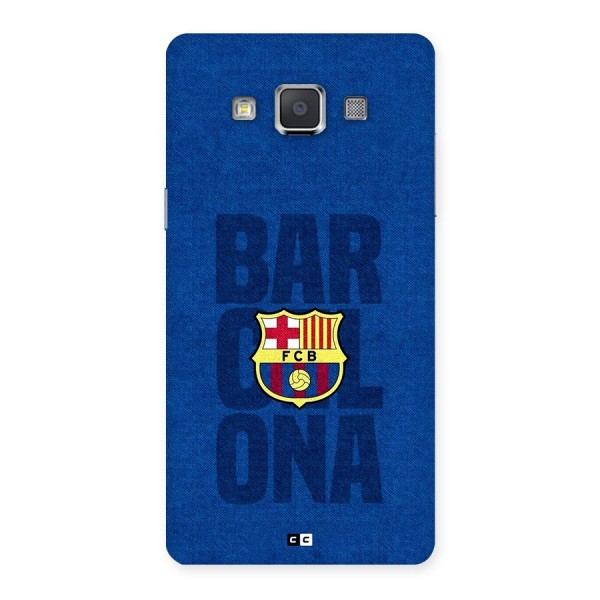 Barcelona Typography Back Case for Galaxy Grand 3